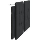  Jastuk za uzglavlje Zadar crni 180 cm od umjetne kože | shoptok.hr