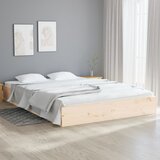 The Living Store Posteljni okvir trden les 150x200 cm - Posteljni Okvir, (21529127) Cene