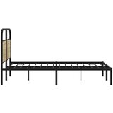vidaXL Okvir kreveta bez madraca boja hrasta sonome 120x190 cm drveni | shoptok.hr