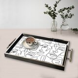 Aberto Design Poslužavnik TPG9809 50 x 29 x 3.5 cm, Šareni | ePonuda.com