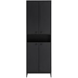 MID.YOU Omara Za Čevlje Janne, Črna | Shoptok.si