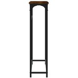  Konzolni stol boja hrasta 75 x 19 5 x 75 cm konstruirano drvo | shoptok.hr