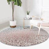 Mila Home Sivi/u bakrenoj boji periv/pogodan za robotski usisavač okrugli tepih ø 120 cm Comfort – | shoptok.hr