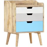 vidaXL Nočna omarica 47x35x63 cm trden mangov les | Shoptok.si