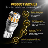 Auxito T10 LED sijalice 3000K žute W5W 194 168 CANBUS 2F13-T10-Y2 | Eponuda.com