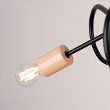 Nice Lamps Crna/u prirodnoj boji stropna svjetiljka 14x56 cm Tumber – | shoptok.hr