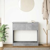  Konzolni stol s ladicama beton sivi 85,5x38,5x74,5 cm | Eponuda.ba