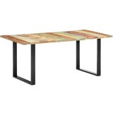  Jedilna miza 180x90x76 cm trden predelan les, (20711239) | Shoptok.si