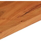 Stolna ploča 80x50x3 8 cm pravokutna od masivnog drva bagrema | shoptok.hr