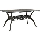  Vrtni stol brončani 150 x 90 x 72 cm od lijevanog aluminija | shoptok.hr