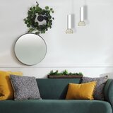  Luster na sajli DANTE 1xGU10/25W/230V bela/zlatna | Eponuda.com