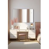 Hanah home ogledalo rectangular 60x80 silver Cene