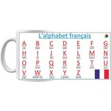 Sohograph šolja - Francuski alfabet | Eponuda.com