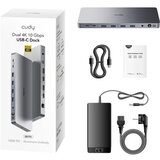 Cudy Docking station CS700 13 in 1 10Gbps USB-C Dual 4K | Eponuda.com