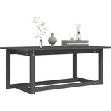  Stolić za kavu sivi 110 x 55 x 45 cm od masivne borovine | Eponuda.com