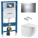 Geberit SIKOGESTOR67S30K sat wc školjka s kompletom duofix 111.300.00.5 Sigma30 | Shoptok.si