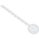Veliki zidni sat 80-120 cm zlatni | shoptok.hr