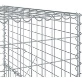  Gabionska košara s poklopcem 100x100x150 cm pocinčano željezo | shoptok.hr
