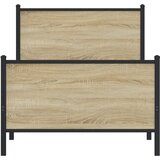 Metalni okvir kreveta bez madraca boja hrasta sonome 90x200 cm | Eponuda.ba
