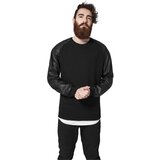 Urban Classics Imitation Raglan Leather Crew blk/blk | shoptok.hr