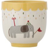 Bloomingville Mini Rumena/kremno bela otroška skodelica iz kamenine 150 ml Celebrate – | Shoptok.si
