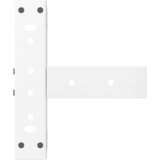  Noge za klub stolić T-oblika 2 kom Bijele 30x25x(30-31) cm Čelik | shoptok.hr