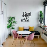 Atelier Del Sofa zidna dekoracija Dont Forget To Smıle, 70x67 cm, 1.2mm, Crna | ePonuda.com