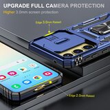 SUNSKY Hybrid Armor ovitek za Samsung A35 / A55, Navy Blue | Shoptok.si