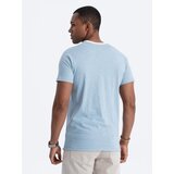 Ombre Men's T-shirt with raw finish - blue | Eponuda.ba