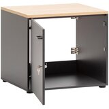 MID.YOU Večnamenska Omara Solea, Antracit, Barva Hrasta | Shoptok.si