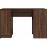  Radni stol smeđi hrast 120x42x76 cm konstruirano drvo | shoptok.hr