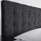 PBJ Oblazinjena Postelja Ronja, Črna, 180x200 | Shoptok.si