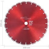  Dijamantni disk za rezanje s turbo segmentima čelični 350 mm | Eponuda.ba