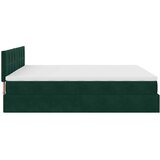  Otomanski krevet s madracem i LED 160x200 cm baršunasti | shoptok.hr