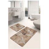 Mila Home Smeđe od samta kupaonske prostirke u setu 2 kom 60x100 cm – | shoptok.hr