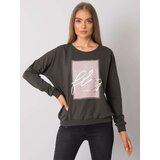 RELEVANCE Sweatshirt-RV-BL-7069.04P-dark khaki | Shoptok.si
