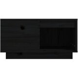 Stolić za kavu crni 60 x 61 x 32,5 cm od masivne borovine | shoptok.hr