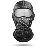 INF Potiskana mrežasta balaklava Podloga za motoristično čelado - Dihljiva glava, (5000078289) | Shoptok.si