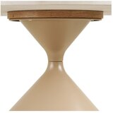 House Nordic Bež okrogla klubska mizica s keramično ploščo ø 70 cm Annecy – | Shoptok.si