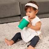 Infantino silikonska čaša 6m+,266ml, zelena | Eponuda.com