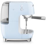 Smeg ECF03PBEU aparat za espresso u stil pastelno plavoj boji, retro iz 50-ih | shoptok.hr
