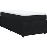 Maison Chic Box spring postelja - Vzmetna postelja z vzmetnico črn 90x190 cm žamet SL5015, (21887154) Cene