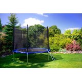  Vrtni trampolin BLUE FUN FIT 312 cm s ljestvama - plavi | Shoptok.si