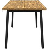  Kvadratni blagovaonski stol 160 x 70 x 75 cm Bijela | shoptok.hr