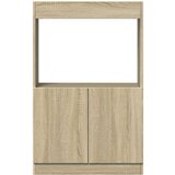  Visoka komoda boja hrasta sonome 63x33x100 cm konstruirano drvo | shoptok.hr