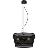  Luster na sajli GLUM 3xE27/60W/230V crne boje | Eponuda.com