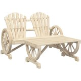  4-dijelna vrtna garnitura od masivne jelovine | shoptok.hr