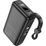 Borofone Power Bank 10000mAh BJ70 Source - Tip C - PD 20W s kabloma Tip C in Lightning črne barve | Shoptok.si