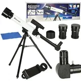 Izobraževalni astronomski teleskop za otroke s stativom - Rojstni dan - Za 5+ let