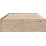 vidaXL Posteljni okvir brez vzmetnice s predali 140x190 cm borovina | Shoptok.si